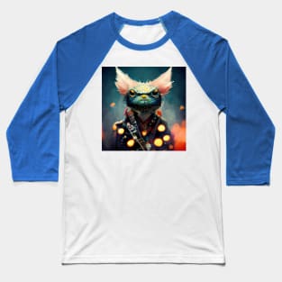 Space Lizard Baseball T-Shirt
